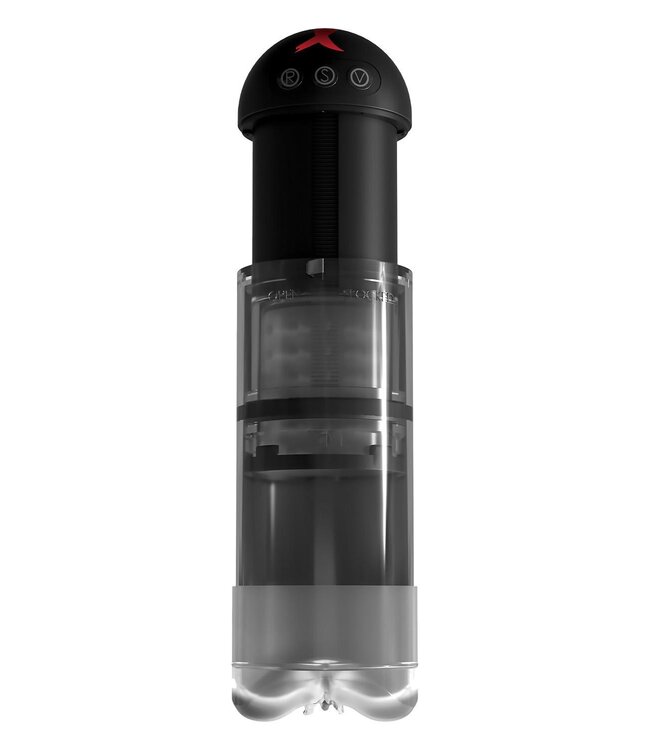 Pipedream PDX ELITE EXTENDER PRO VIBRATING PUMP CLEAR