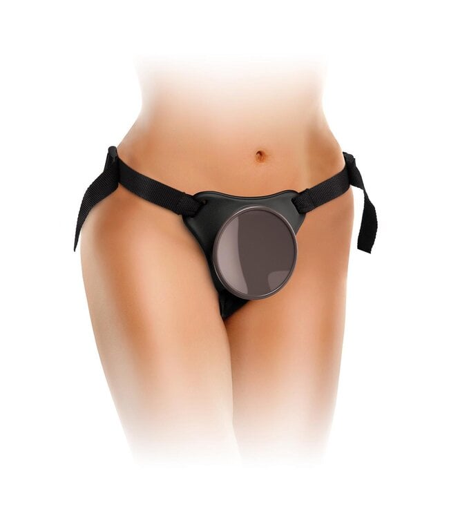 Pipedream KING COCK ELITE COMFY BODY DOCK STRAP-ON HARNESS BLACK