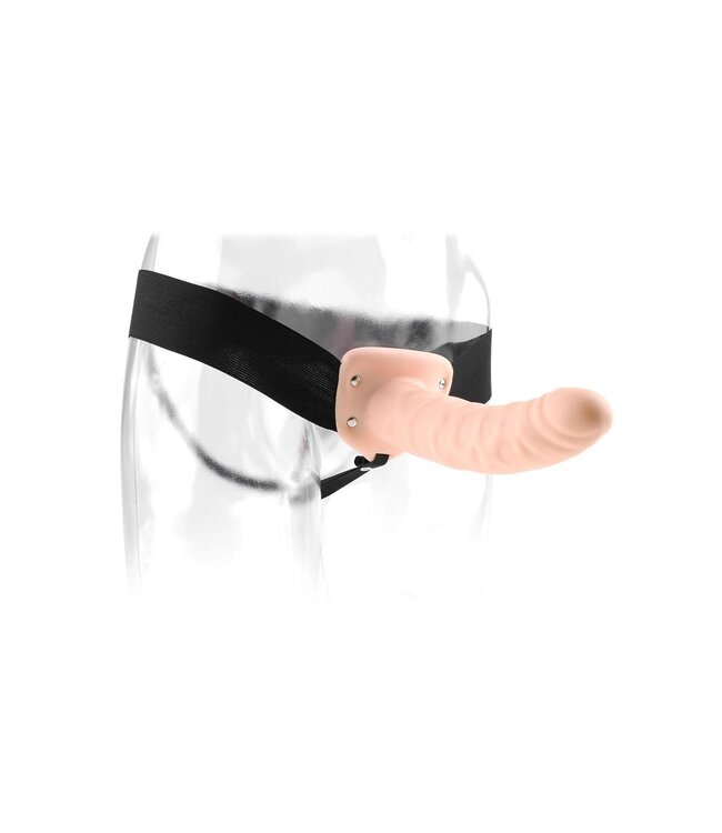 Pipedream FETISH FANTASY SERIES 8 INCH HOLLOW STRAP-ON LIGHT