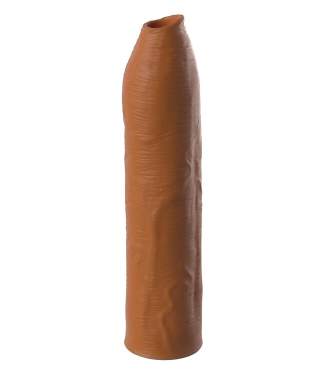 Pipedream FANTASY X-TENSIONS ELITE UNCUT 7 INCH EXTENSION SLEEVE TAN