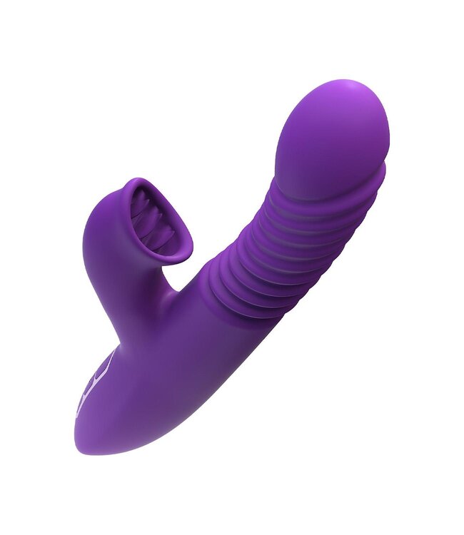 Pipedream FANTASY FOR HER ULTIMATE THRUSTING CLIT STIMULATE-HER PURPLE