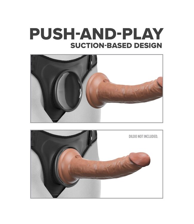 Pipedream BODY DOCK STRAP-ON SUUSPENDERS BLACK