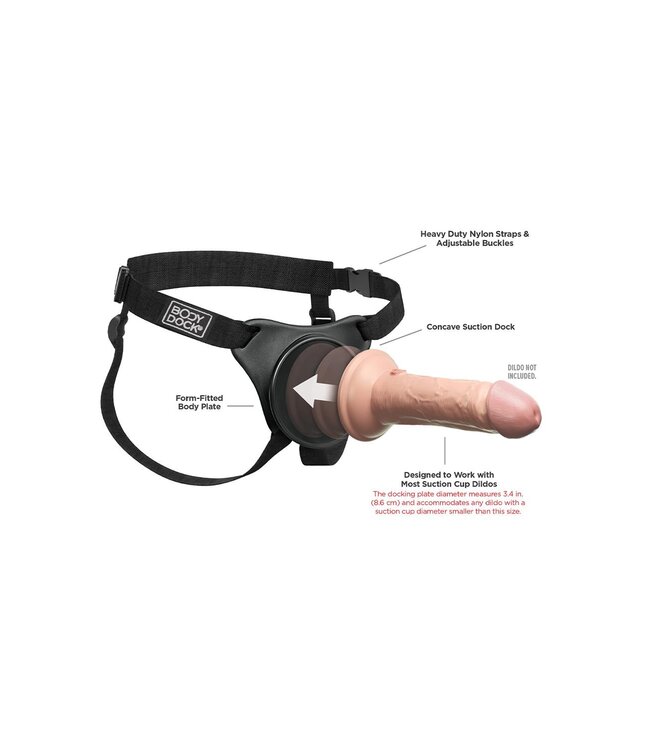 Pipedream BODY DOCK ORIGINAL HARNESS BLACK
