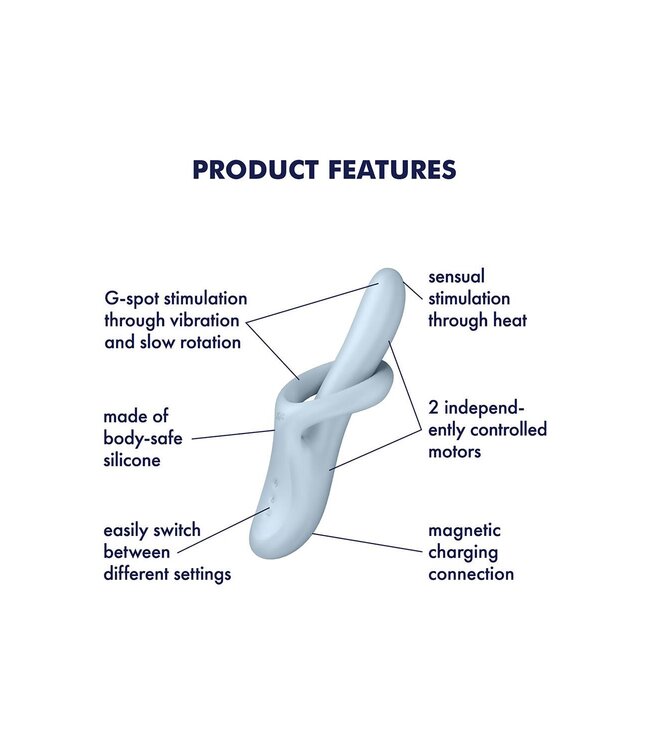 Satisfyer SATISFYER HEAT FLEX 4 BLUE