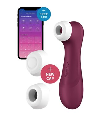 Satisfyer SATISFYER PRO 2 GENERATION 3<br />
 CONNECT APP WINE RED