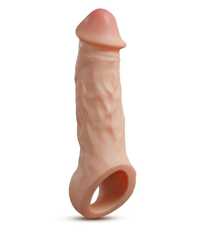 Blush PERFORMANCE PLUS INTREPID 2 INCH SILICONE PENIS XTENDER BEIGE