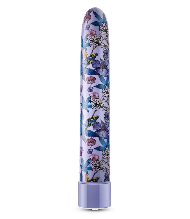 Blush LIMITED ADDICTION FLORADELIC 7 INCH RECHARGEABLE VIBE PURPLE