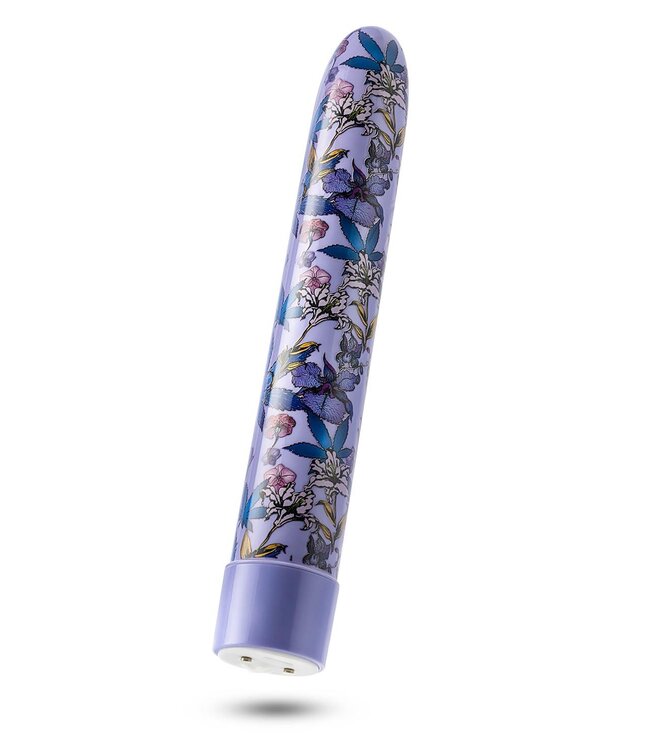 Blush LIMITED ADDICTION FLORADELIC 7 INCH RECHARGEABLE VIBE PURPLE