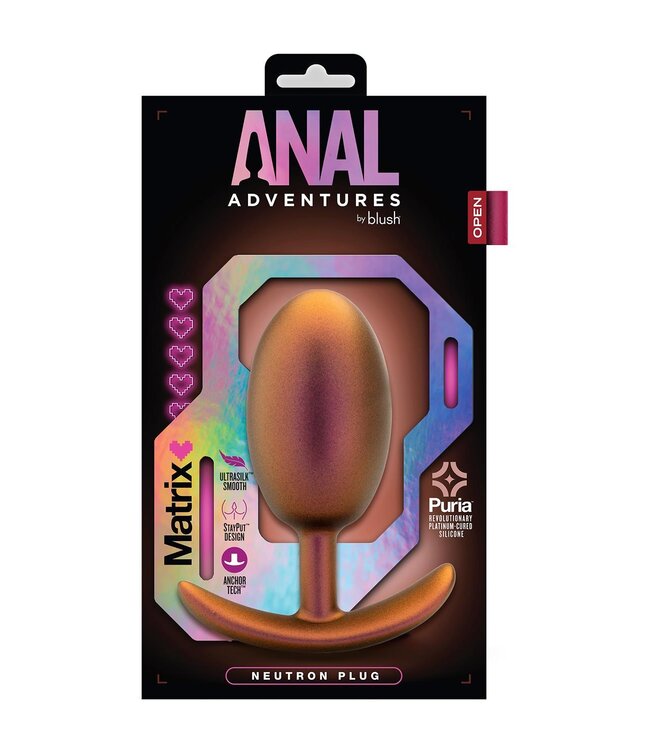 Blush ANAL ADVENTURES MATRIX NEUTRON PLUG COSMIC COPPER