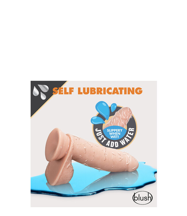 Blush DR. SKIN 7 INCH SELF LUBRICATING DILDO