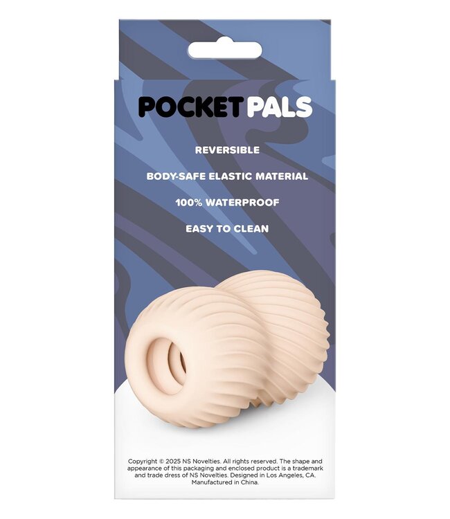 NS Novelties POCKET PALS MISTY WHITE