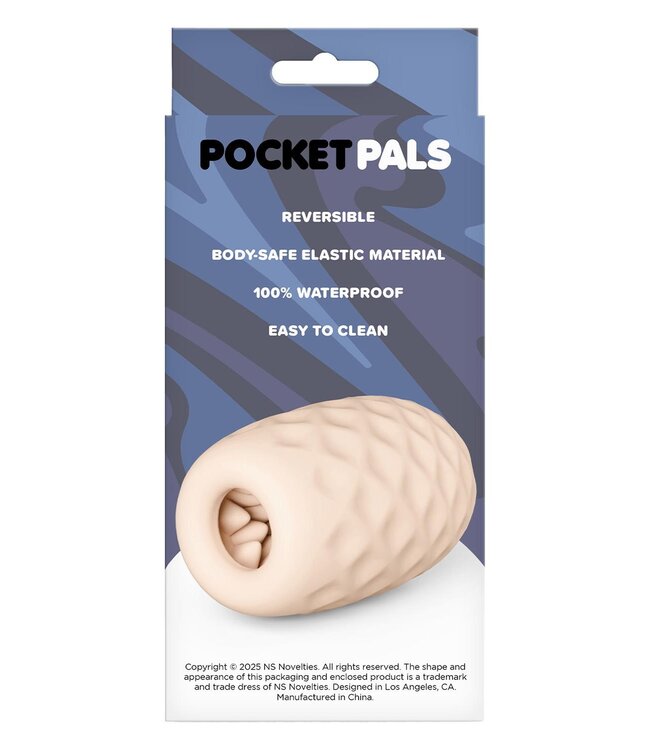 NS Novelties POCKET PALS DIAMOND WHITE