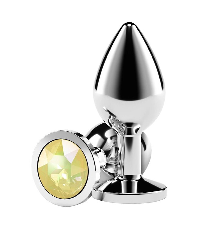 NS Novelties REAR ASSETS SILVER MEDIUM YELLOW GEM