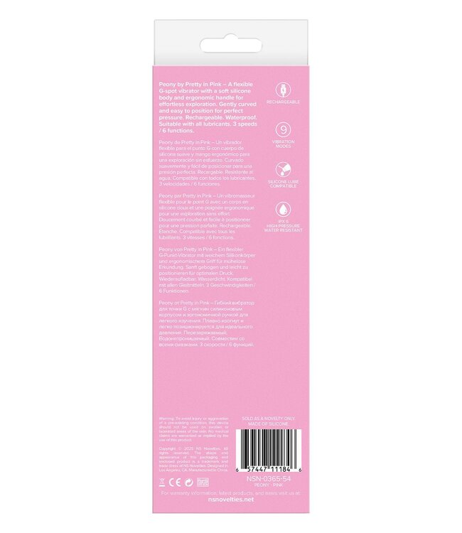 NS Novelties PRETTY IN PINK PEONY PINK