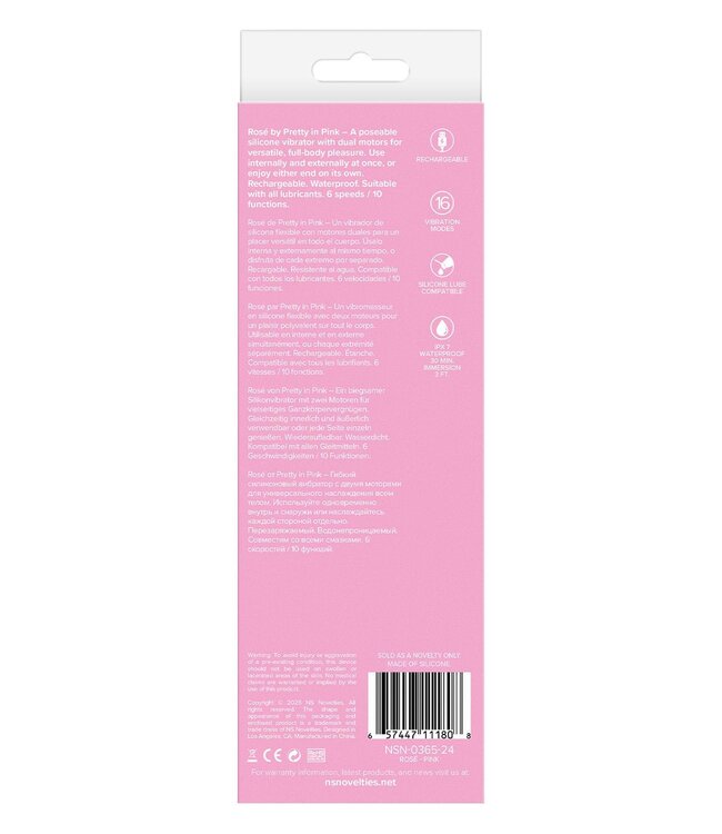 NS Novelties PRETTY IN PINK ROSÉ PINK