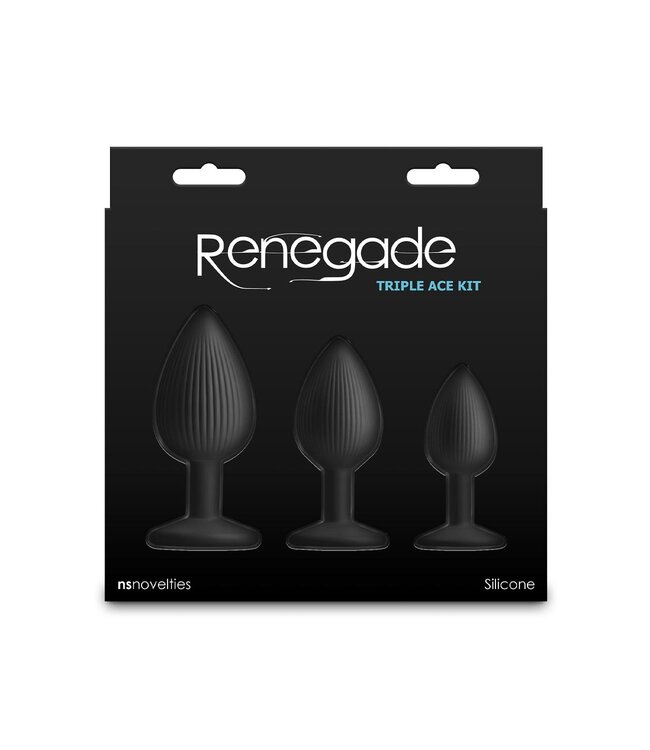 NS Novelties RENEGADE TRIPLE ACE KIT BLACK