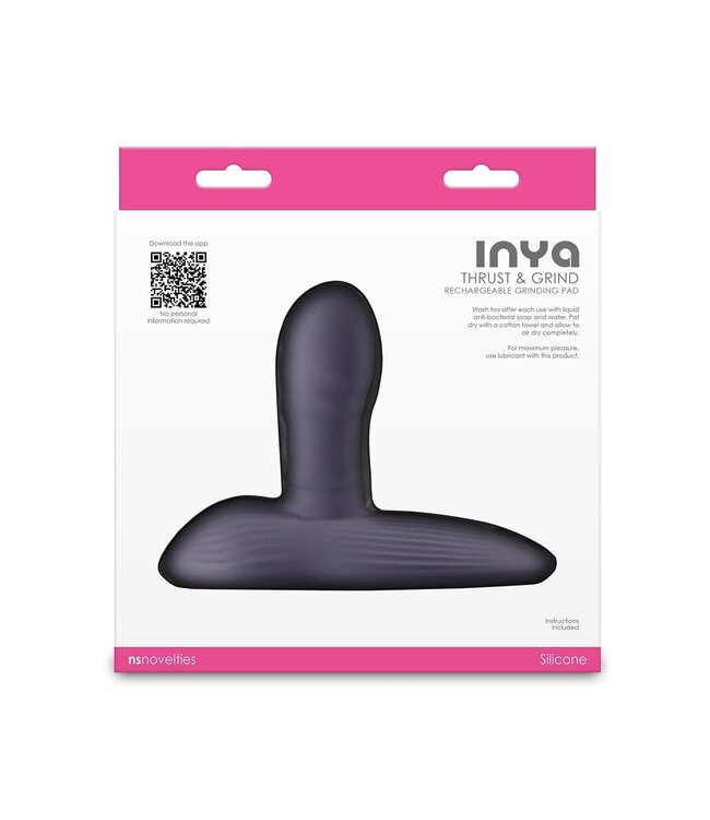 NS Novelties INYA THRUST & GRIND GRAY APP CONTROL