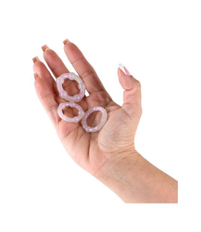 NS Novelties FANTASIA INTENSITY RINGS PEARL