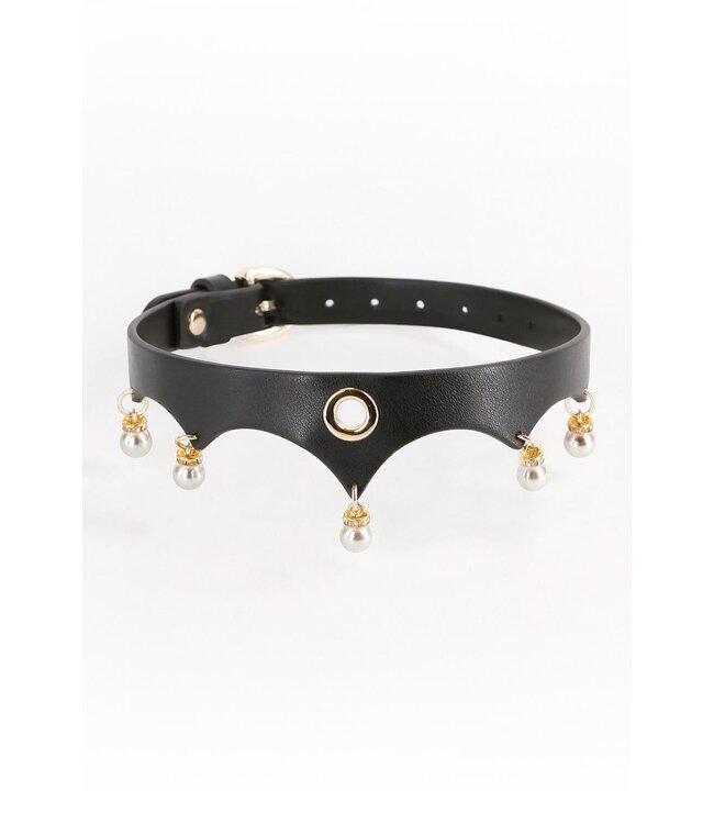 NS Novelties FETISH & FASHION JEZEBEL COLLAR BLACK