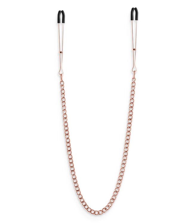 NS Novelties BOUND NIPPLE CLAMPS DC3 ROSE GOLD