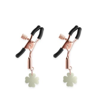 NS Novelties BOUND NIPPLE CLAMPS G4 ROSE GOLD