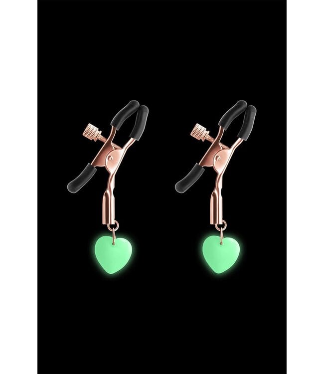 NS Novelties BOUND NIPPLE CLAMPS G3 ROSE GOLD