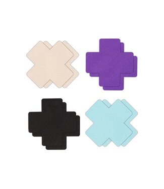 NS Novelties PRETTY PASTIES CROSS I ASSORTED 4 PAIR