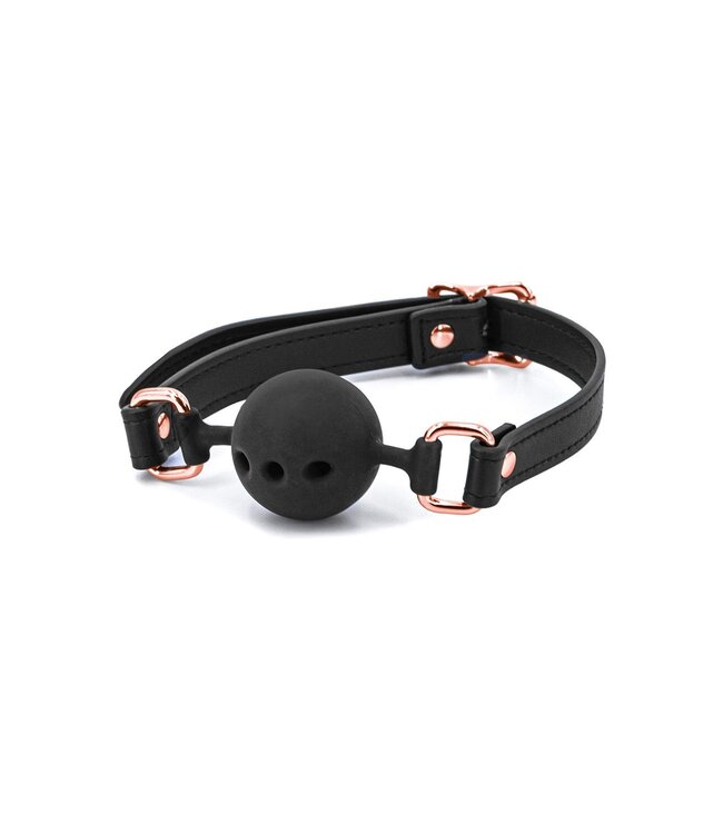 NS Novelties BONDAGE COUTURE BALL GAG  BLACK