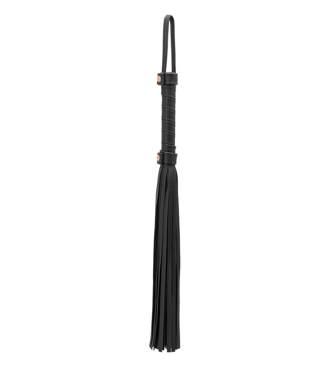 NS Novelties BONDAGE COUTURE FLOGGER BLACK