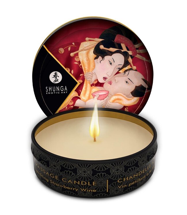Shunga Shunga - Massagekaars Sparkling Strawberry/Romance 30ml