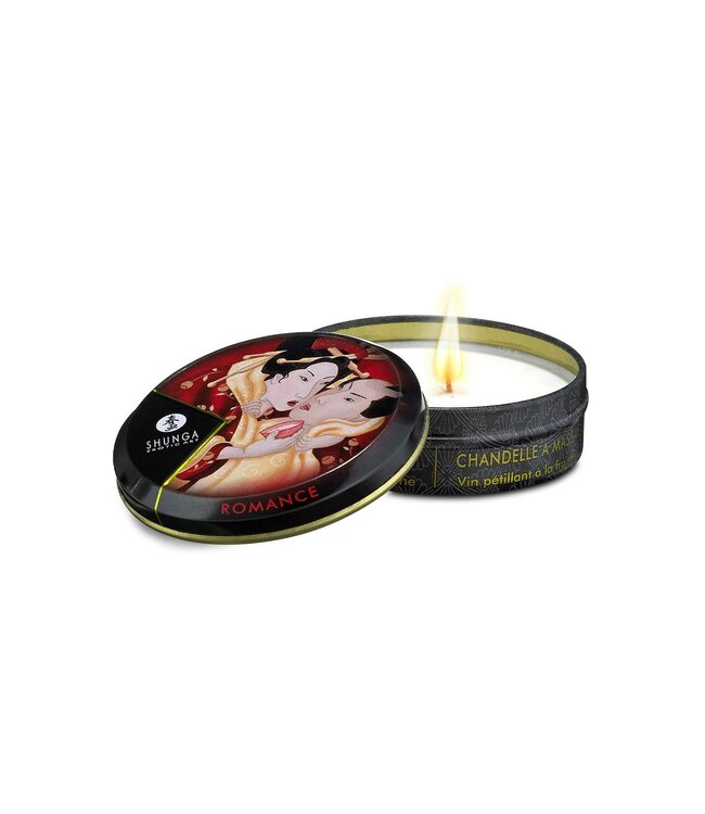 Shunga MASSAGE CANDLE SPARKLING STRAWBERRY 30ML