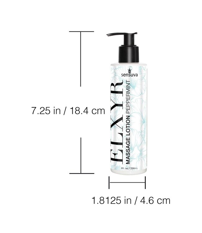 Sensuva SENSUVA LEG AND FOOT MASSAGE LOTION PEPPERMING 240ML