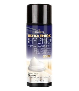 Sensuva SENSUVA ULTRA THICK HYBRID PERSONAL MOISTURIZER ANAL HIGH PH FORMULA ORIGINAL UNFLAVORED 100ML