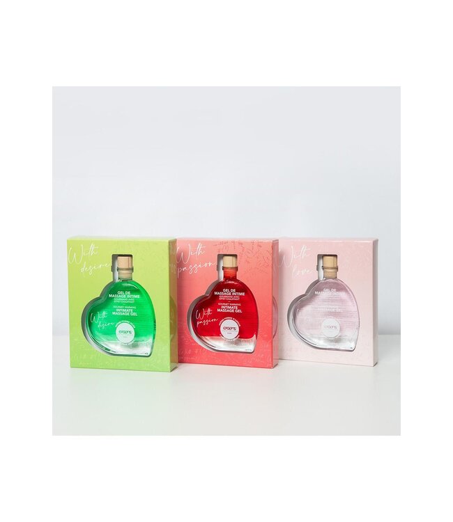 Exsens EXSENS WITH DESIRE - APPLE PEAR AROMA  MASSAGE GEL 50ML