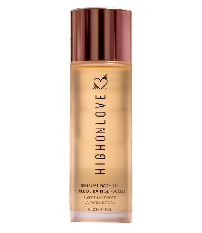 HighOnLove HIGH ON LOVE BATH OIL SWEET LAVENDER 100ML