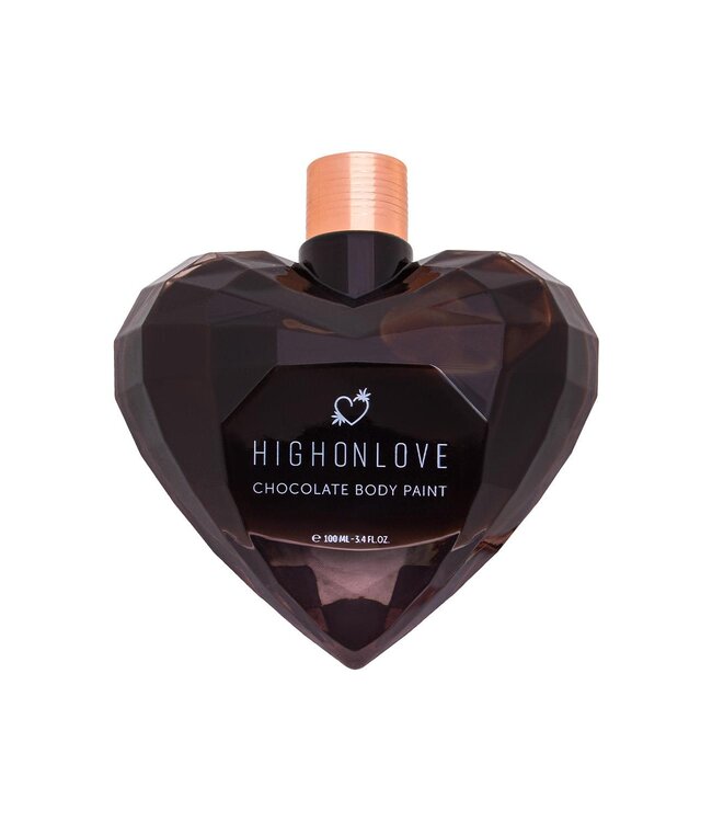 HighOnLove HIGH ON LOVE DARK CHOCOLATE BODY PAINT 100ML