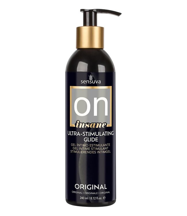 Sensuva SENSUVA ON INSANE ULTRA-STIMULATING PERSONAL MOISTURIZER ORIGINAL UNFLAVORED 240ML