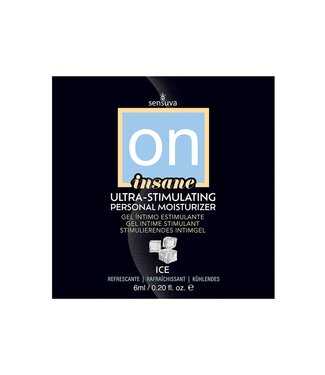 Sensuva SENSUVA ON INSANE ICE ULTRA-STIMULATING PERSONAL MOISTURIZER 6ML