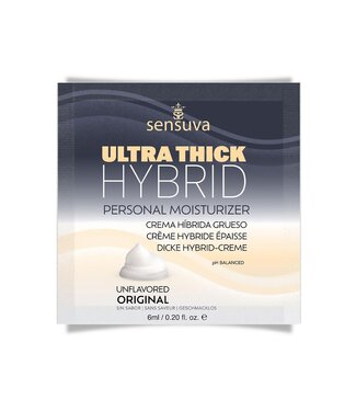 Sensuva SENSUVA ULTRA-THICK HYBRID PERSONAL MOISTURIZER ORIGINAL UNFLAVORED  6 ML