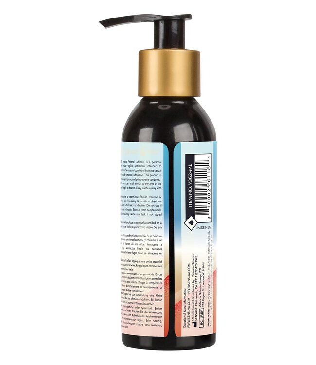 Sensuva SENSUVA NATURAL WATER-BASED PERSONAL LUBRICANT STRAWBERRY 125ML