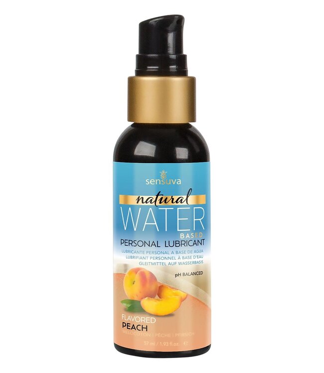 Sensuva SENSUVA NATURAL WATER-BASED PERSONAL LUBRICANT PEACH  57ML