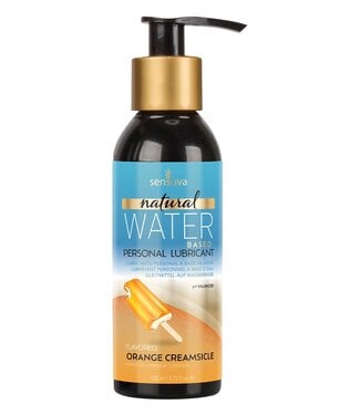 Sensuva SENSUVA NATURAL WATER-BASED PERSONAL LUBRICANT ORANGE CREAMSICLE 125ML