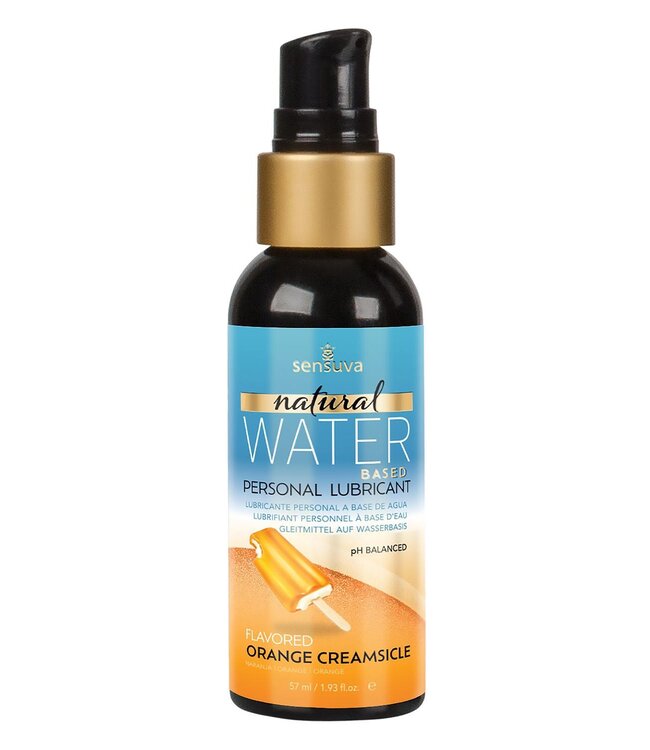 Sensuva SENSUVA NATURAL WATER-BASED PERSONAL LUBRICANT ORANGE CREAMSICLE 57ML