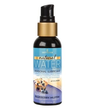 Sensuva SENSUVA NATURAL WATER-BASED PERSONAL LUBRICANT BLUEBERRY MUFFIN 57ML