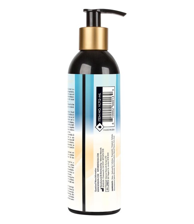 Sensuva SENSUVA NATURAL WATER-BASED PERSONAL LUBRICANT ORIGINAL UNFLAVORED 240ML