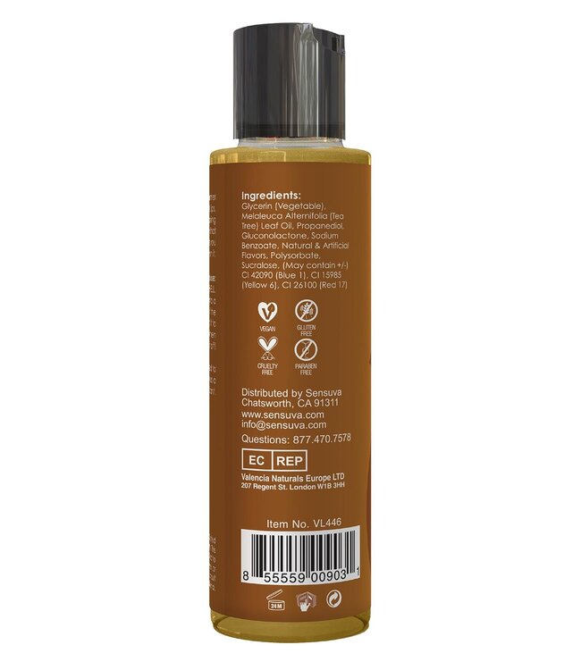 Sensuva SENSUVA SIZZLE LIPS WARMING GEL SALTED CARAMEL 125ML