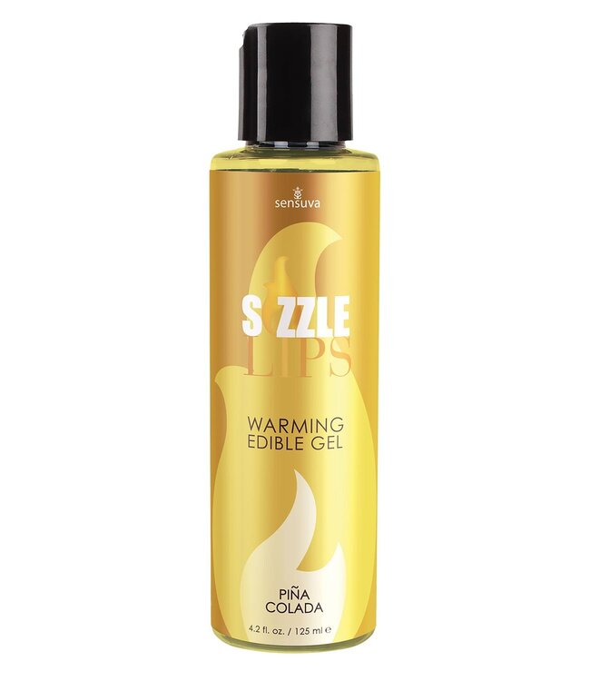 Sensuva SENSUVA SIZZLE LIPS WARMING GEL PINA COLADA 125ML