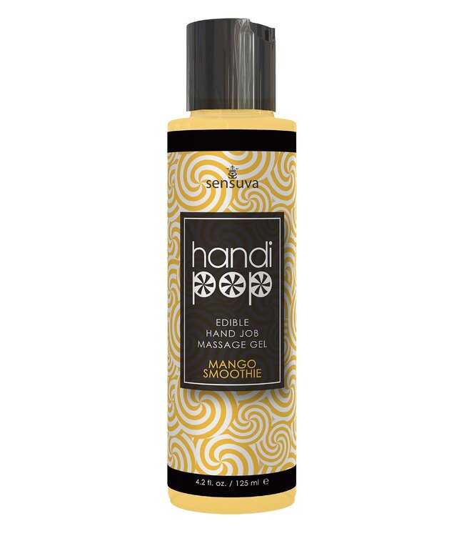 Sensuva SENSUVA HANDIPOP EDIBLE MASSAGE GEL MANGO SMOOTHIE 125ML
