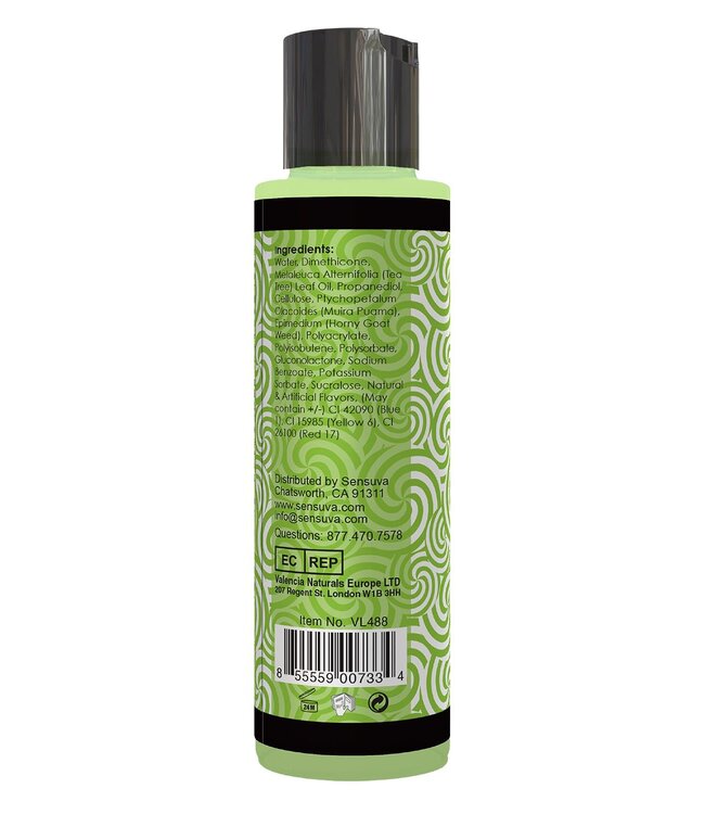 Sensuva SENSUVA HANDIPOP EDIBLE MASSAGE GEL GREEN APPLE 125ML
