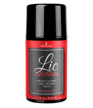 Sensuva SENSUVA LIC-O-LICIOUS ORAL DELIGHT CREAM WATERMELON 50ML